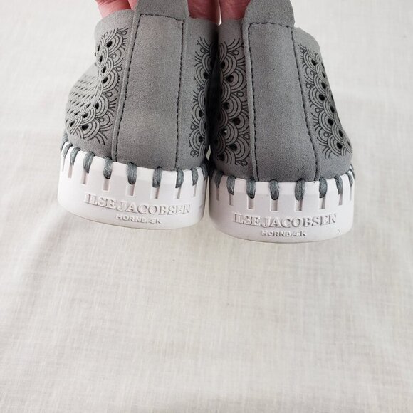 Ilse Jacobsen Tulip Ballet Flats Slip On Gray Comfort Shoes Size 36 US 5.5-6 - Picture 4 of 8